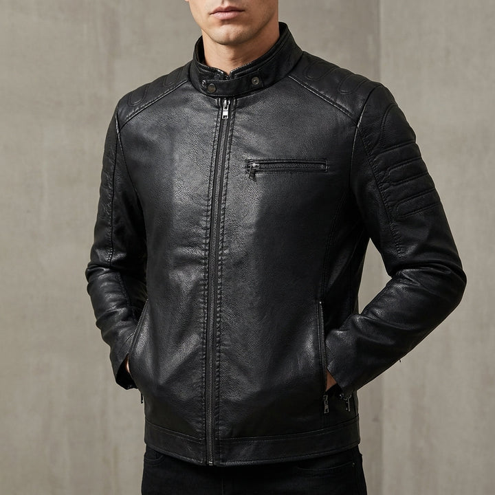 Verona Leather Moto Jacket