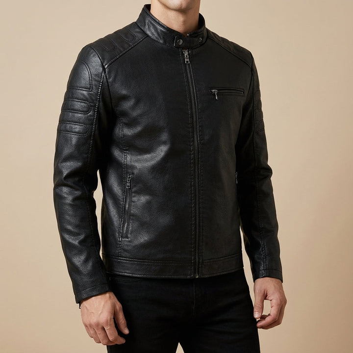 Verona Leather Moto Jacket