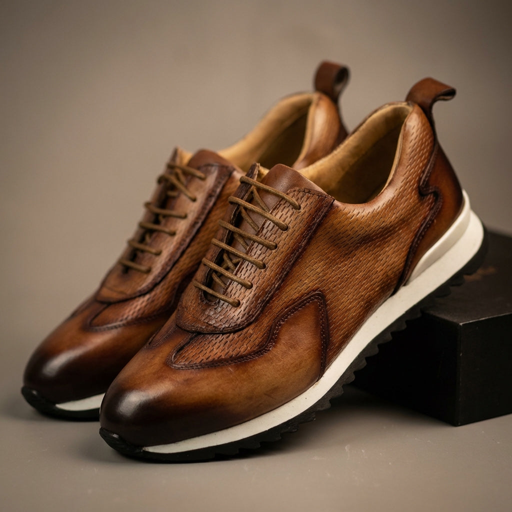 Milano Cowhide Sneakers