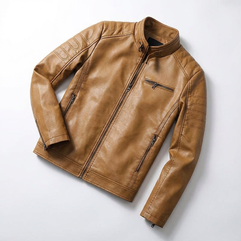 Verona Leather Moto Jacket