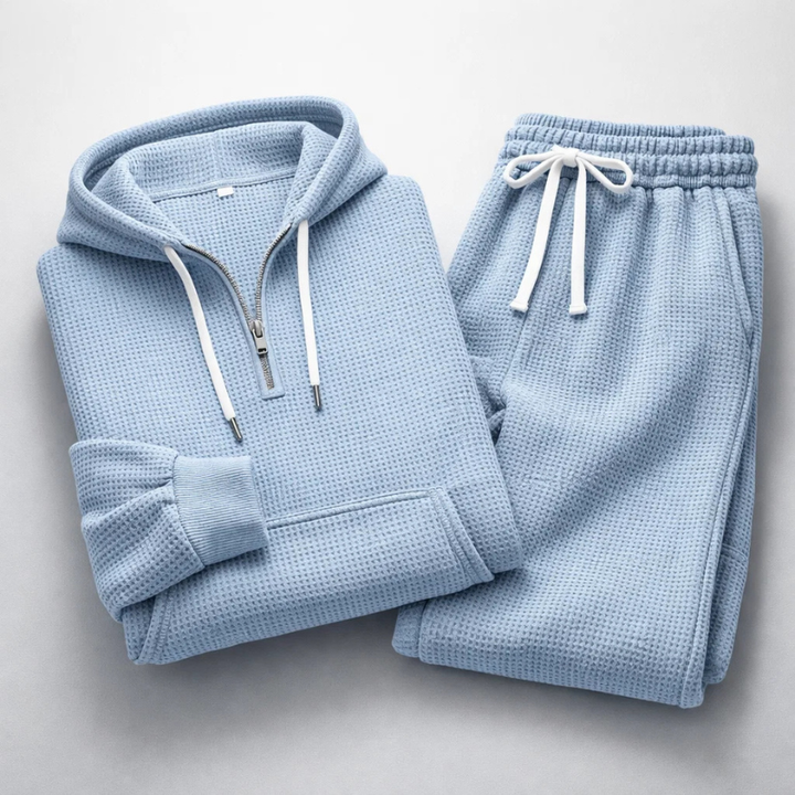 Shoreline Waffle-Knit Set