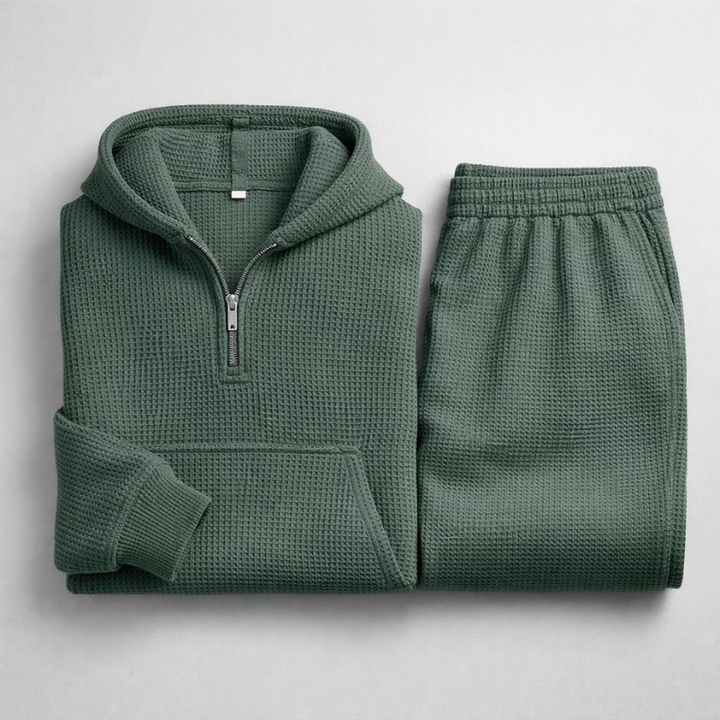 Shoreline Waffle-Knit Set