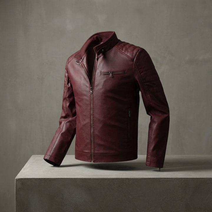 Verona Leather Moto Jacket