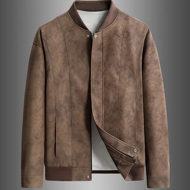 Massimo Deerskin Bomber Jacket