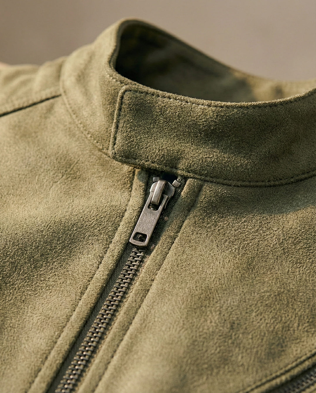Halston Suede Jacket