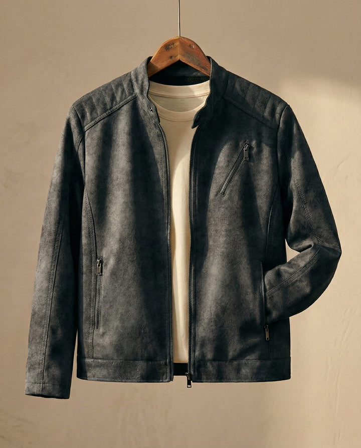 Halston Suede Jacket