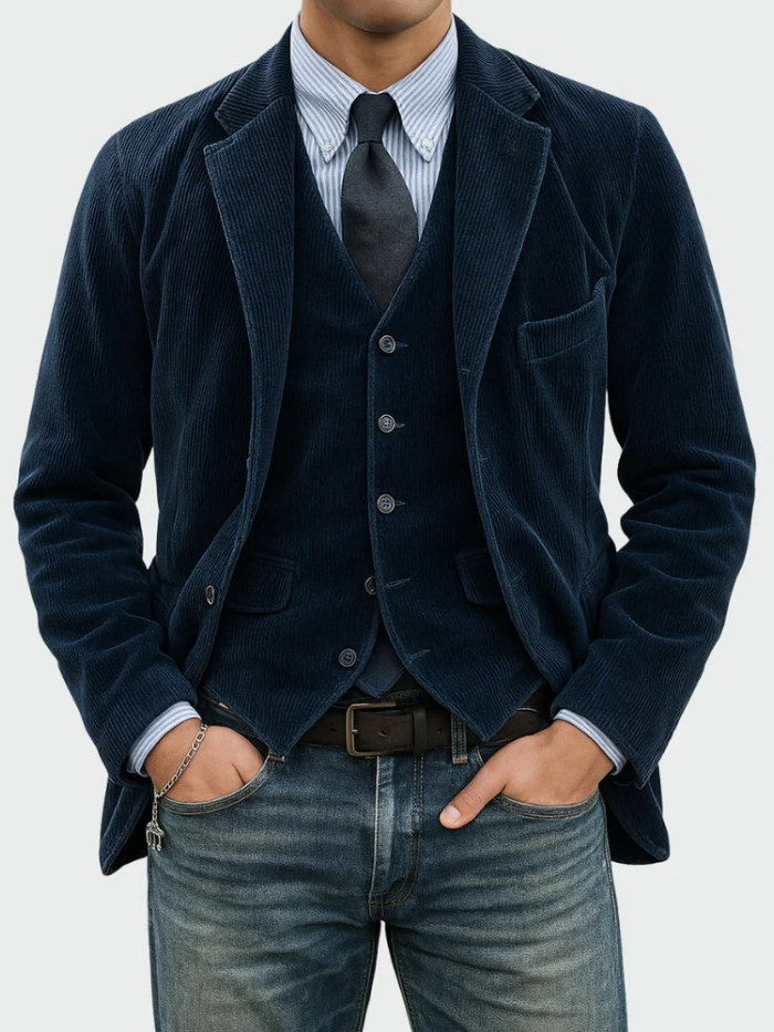 Kingsman Corduroy Blazer Set
