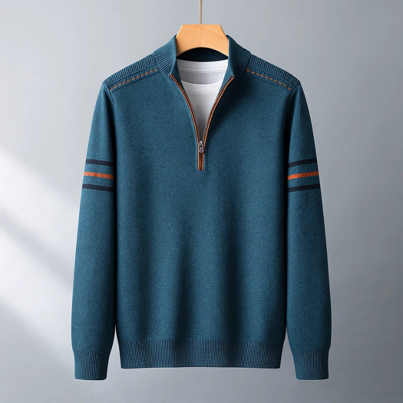 Merino Quarter-Zip Sweater