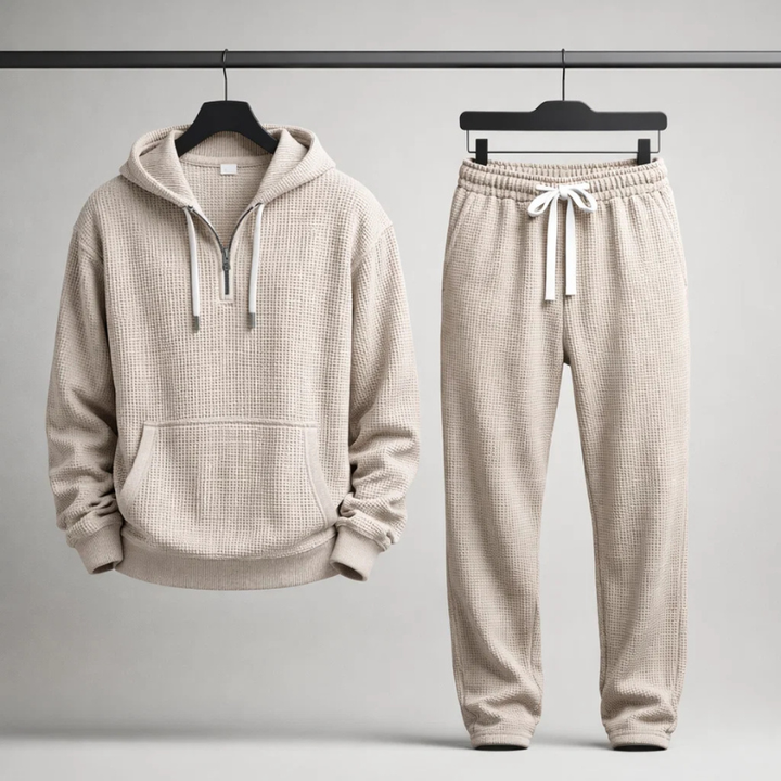 Shoreline Waffle-Knit Set