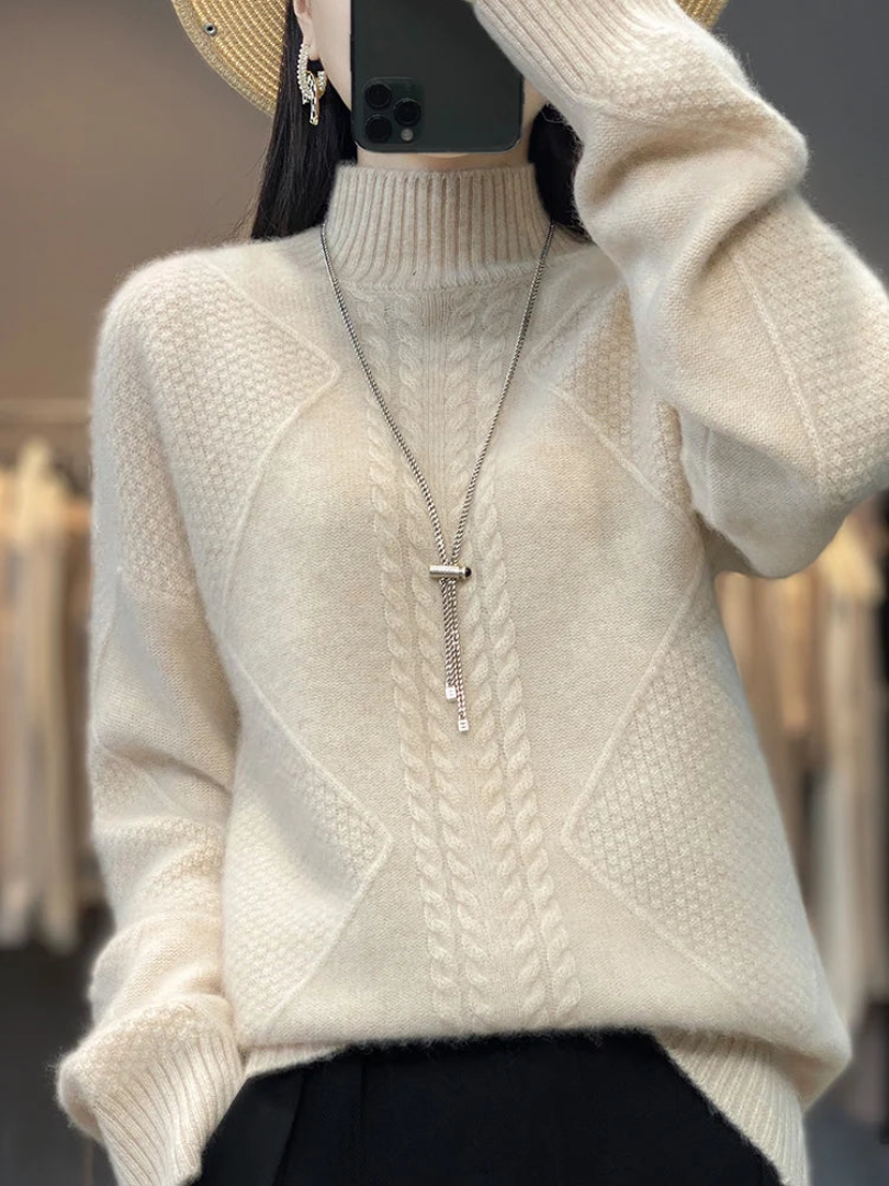 Whisper Cashmere Turtleneck