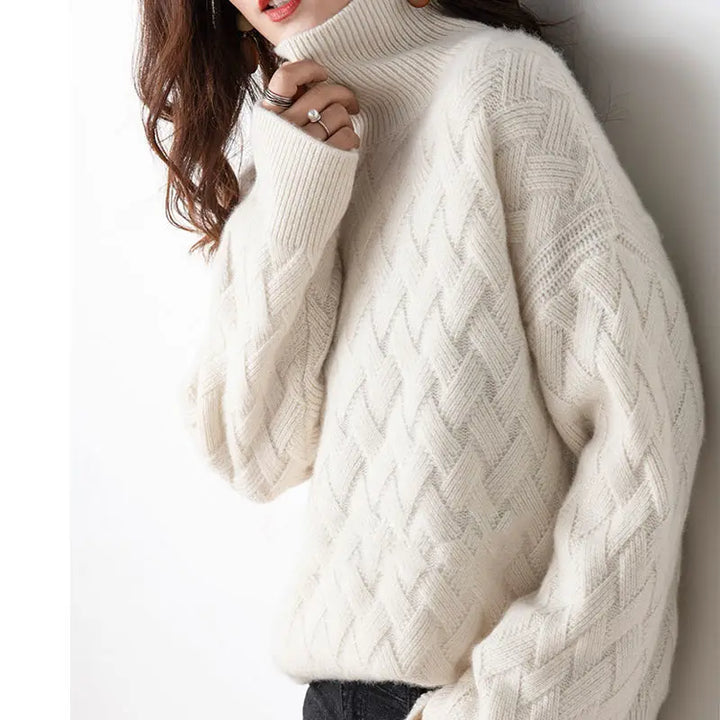 Alora Cashmere Turtleneck