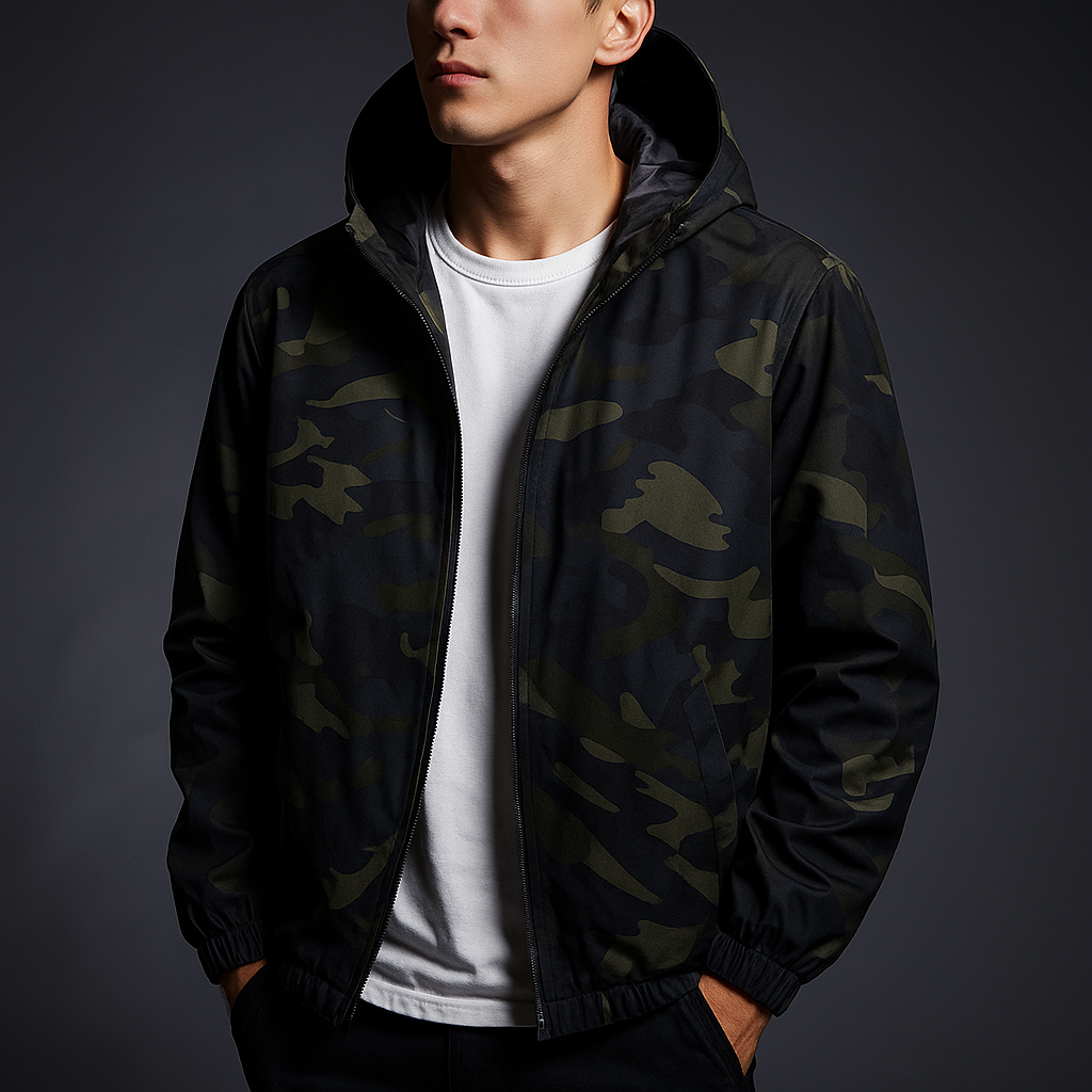 Drift Camo Windbreaker