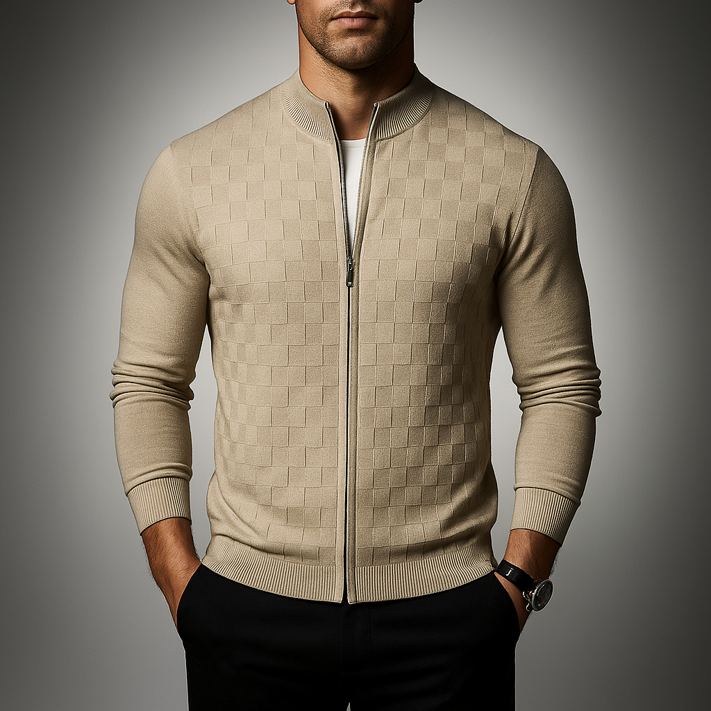 Bergamo Zip Cardigan