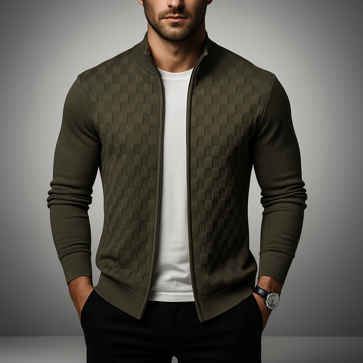 Bergamo Zip Cardigan