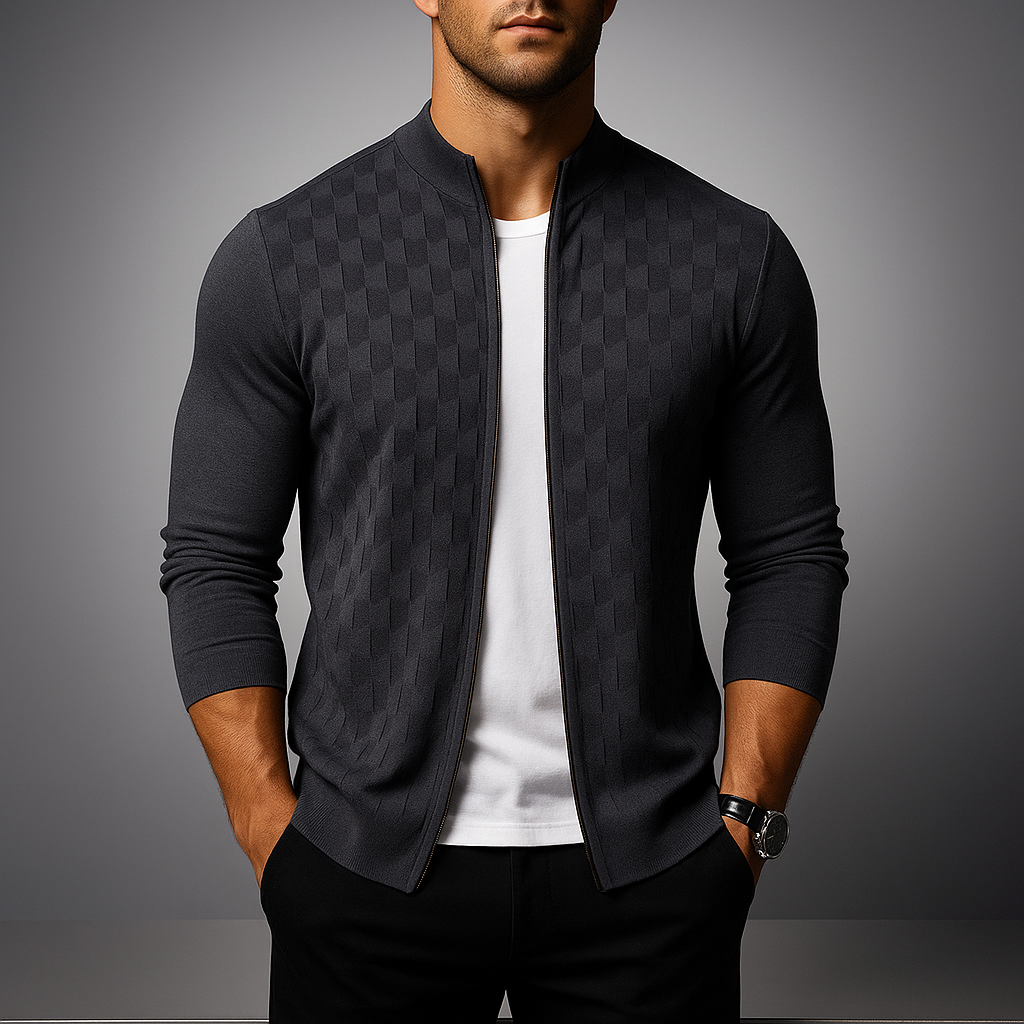 Bergamo Zip Cardigan