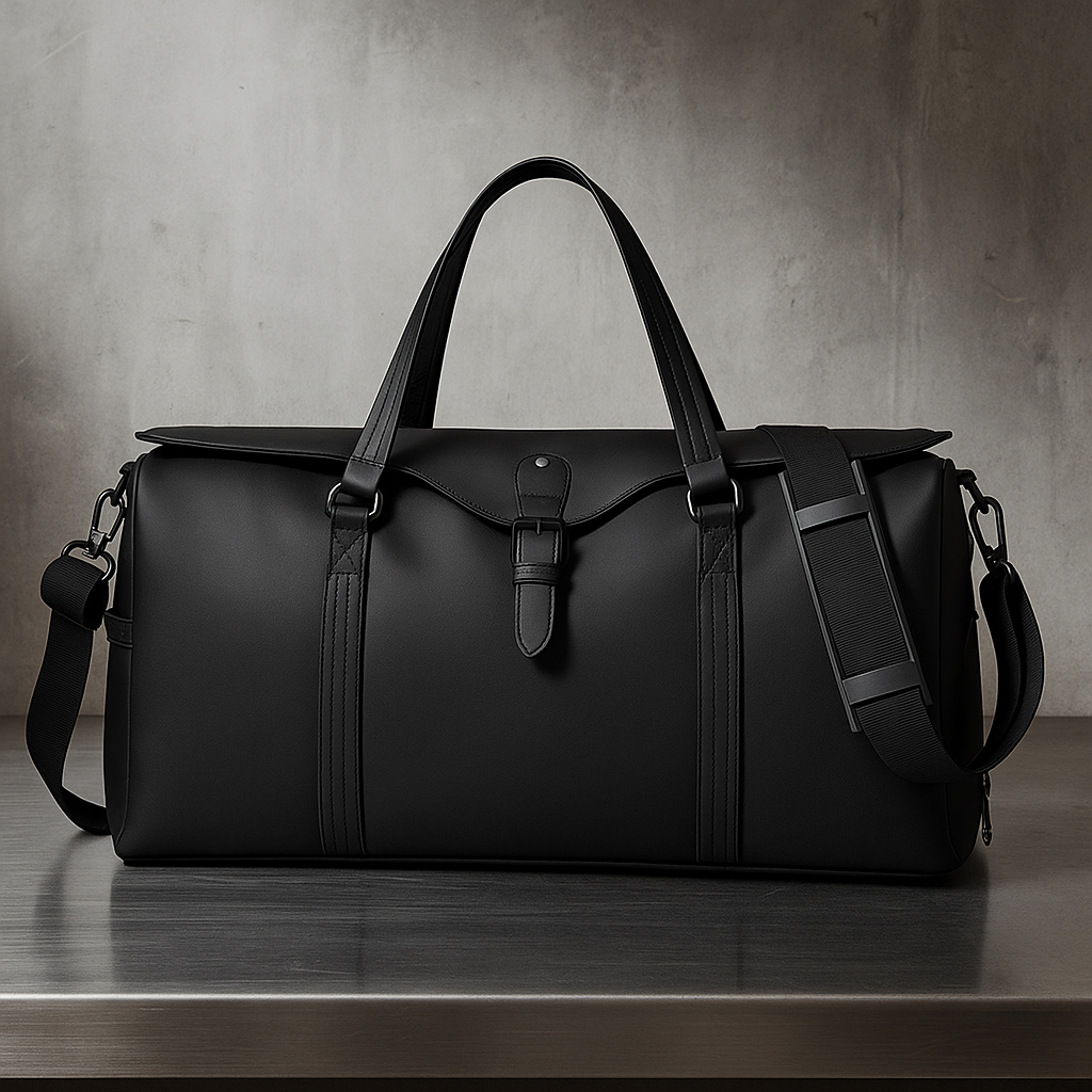 Milan Leather Weekender