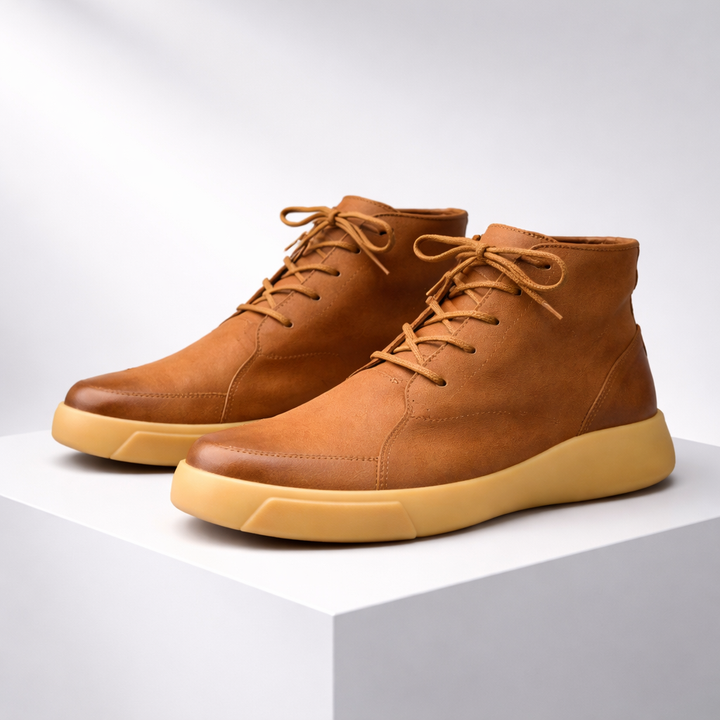 Paolo Leather Chukka Boots