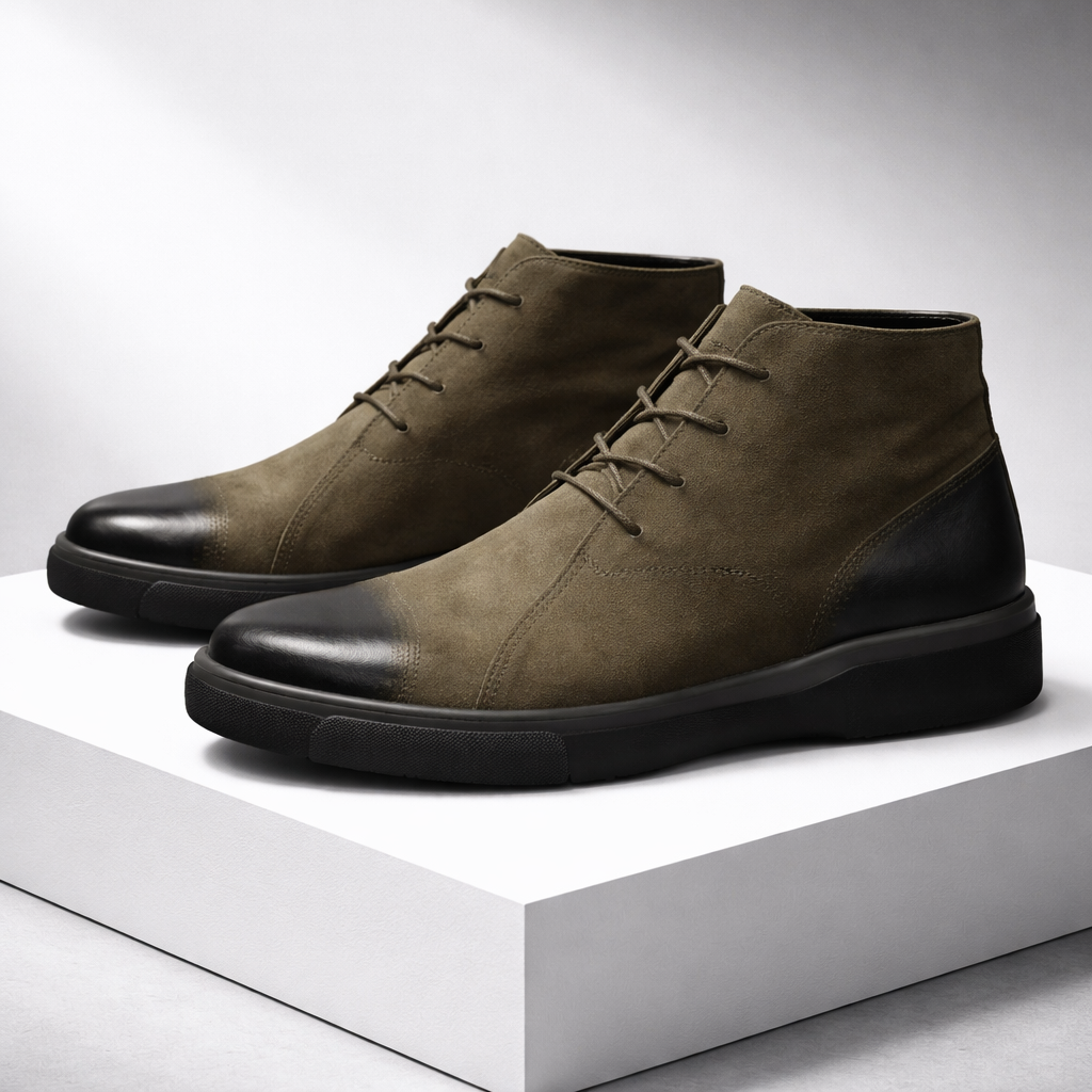 Paolo Leather Chukka Boots