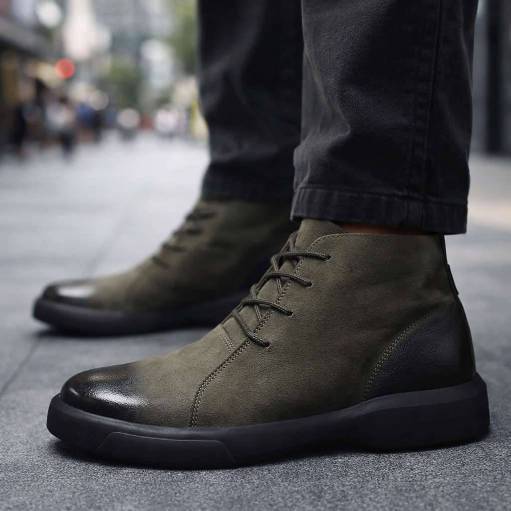 Paolo Leather Chukka Boots