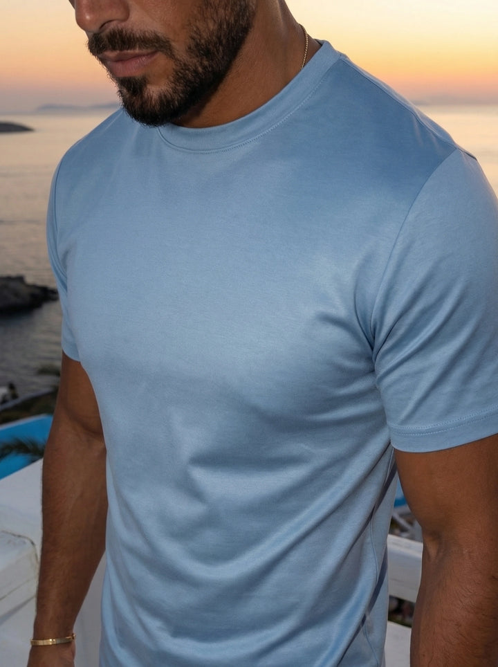 The Essential Tee Sky Blue