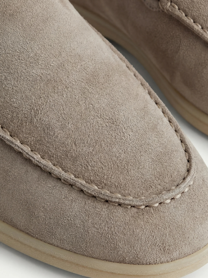 Light Grey Yacht Mule