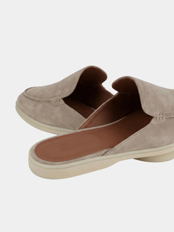Light Grey Yacht Mule
