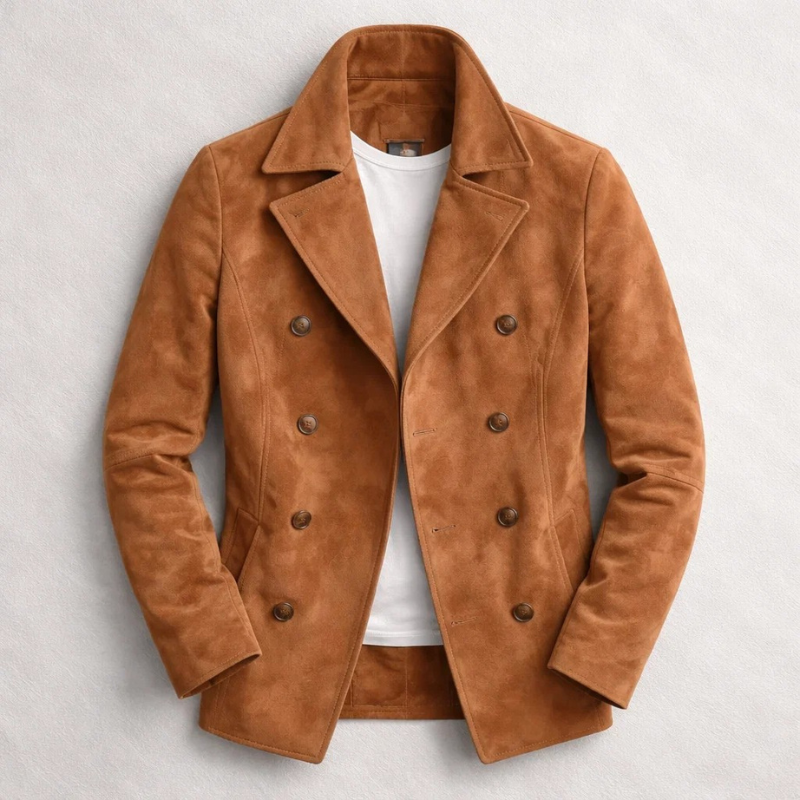 Brigade Suede Peacoat
