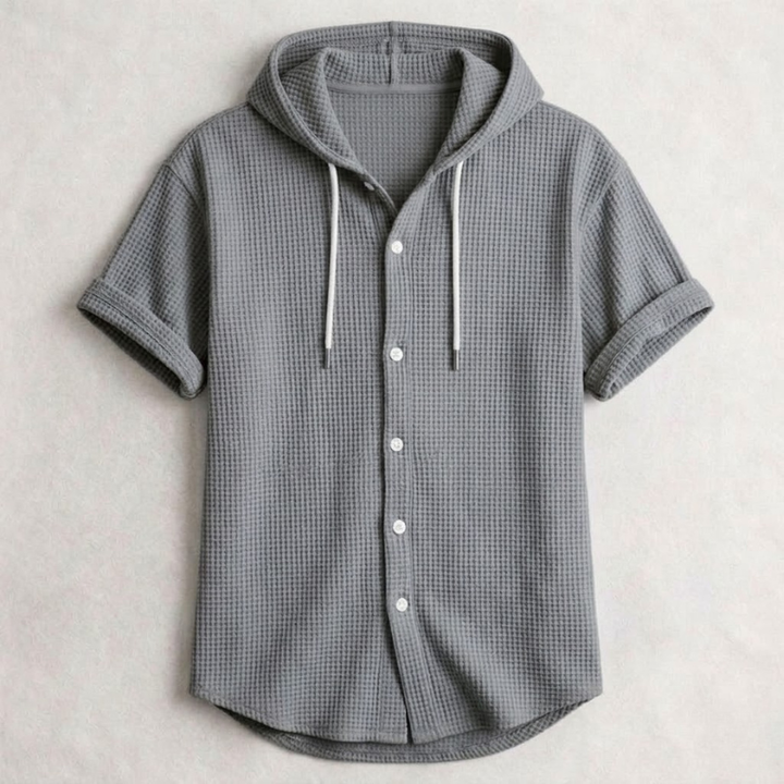 Beckett Cotton Hooded Shirt