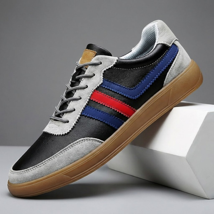 Riviera Retro Leather Sneakers