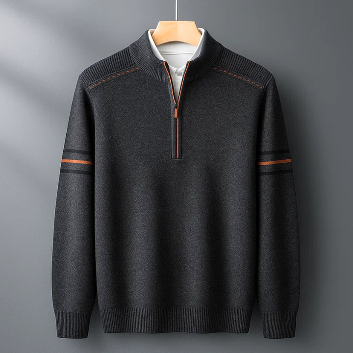 Merino Quarter-Zip Sweater
