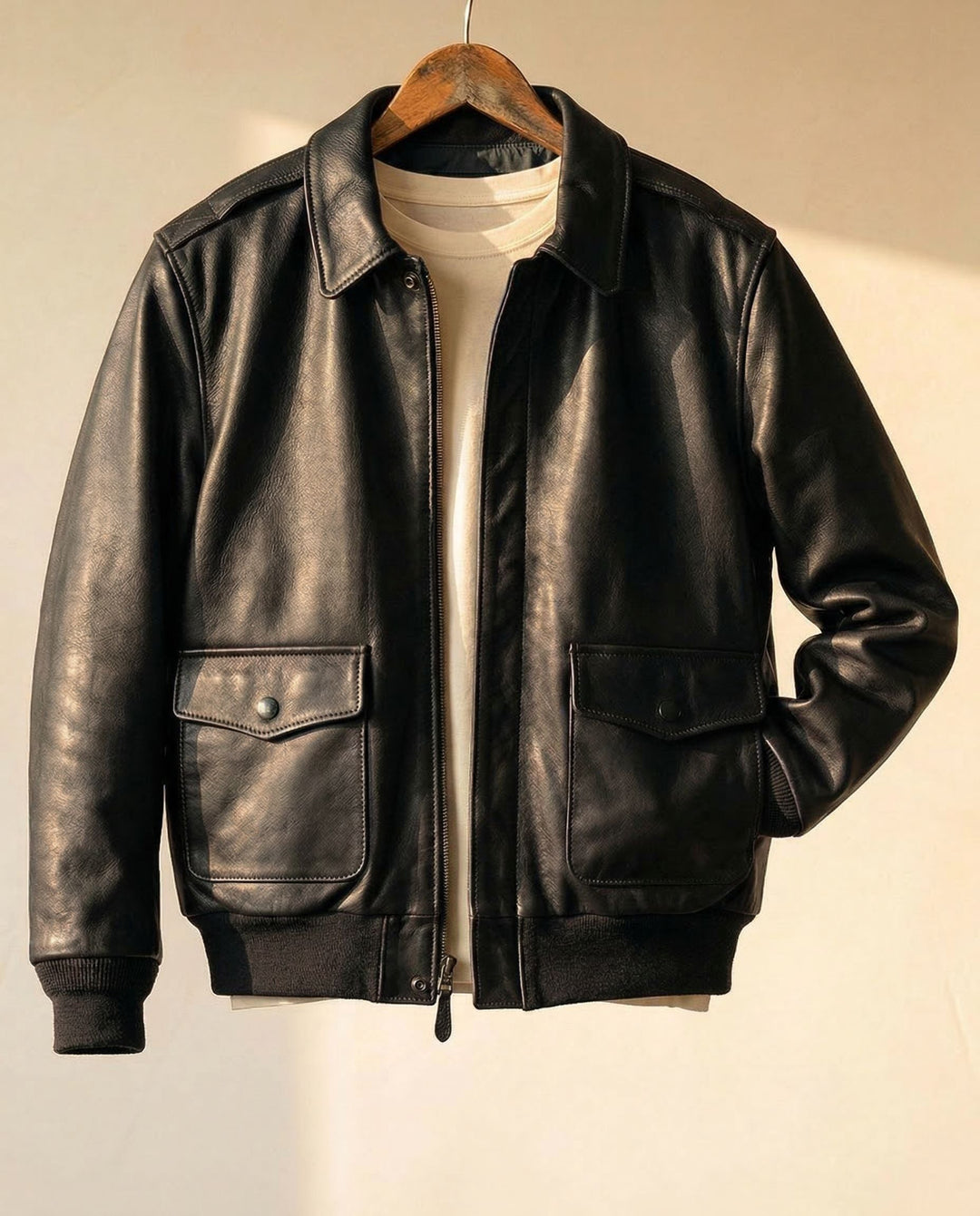 Hudson Aviator Leather Jacket