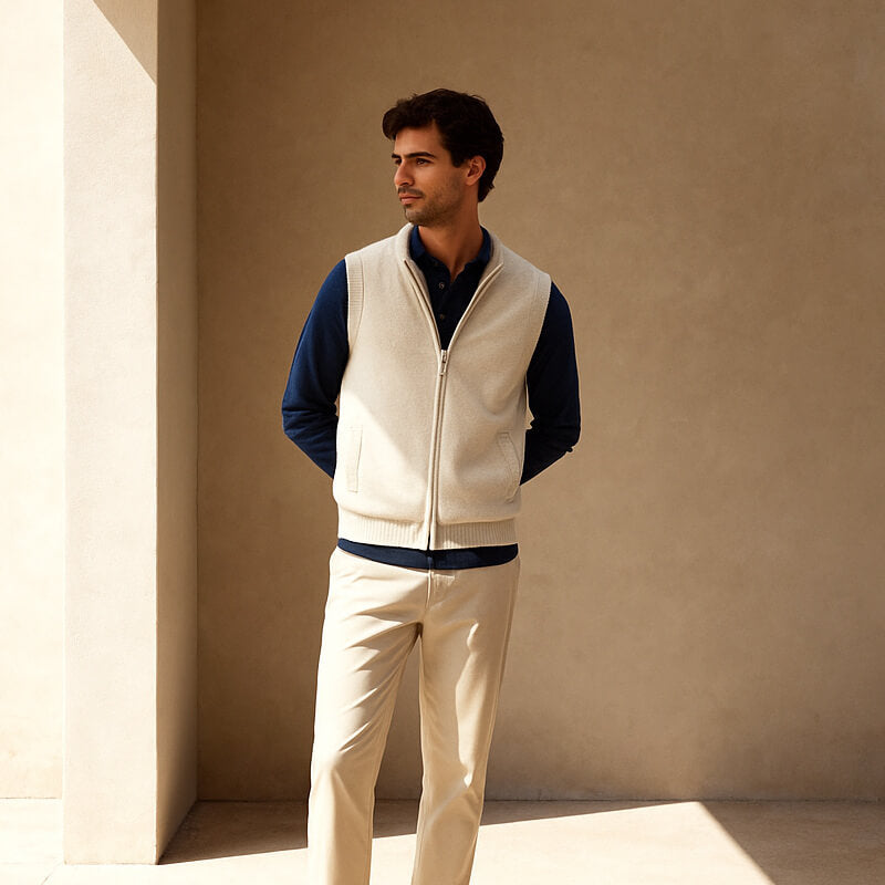 Meridian Cashmere Vest
