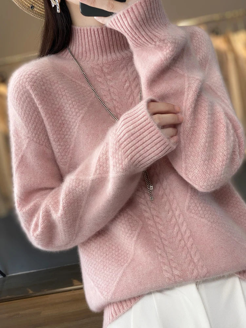 Whisper Cashmere Turtleneck