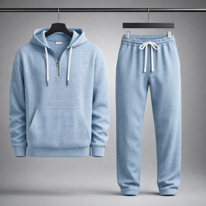 Shoreline Waffle-Knit Set