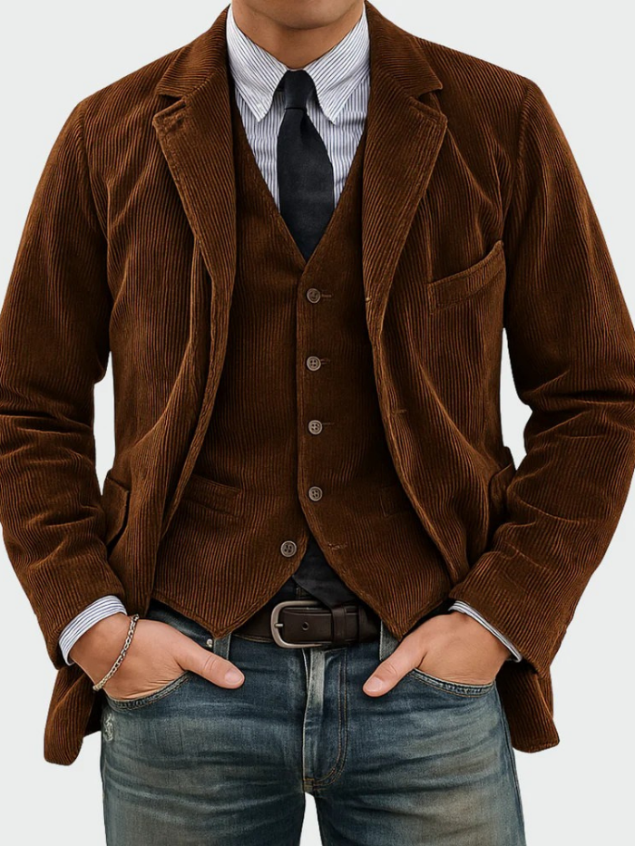 Kingsman Corduroy Blazer Set