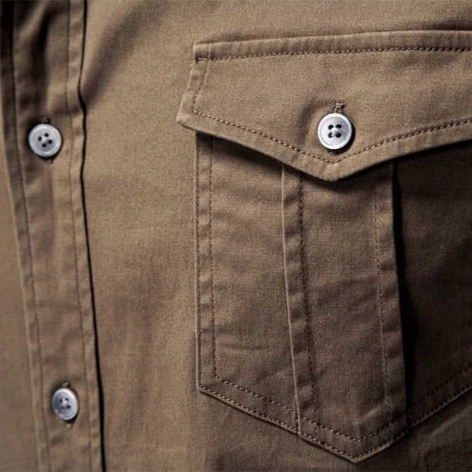 Garrison Cotton Utility Shirt