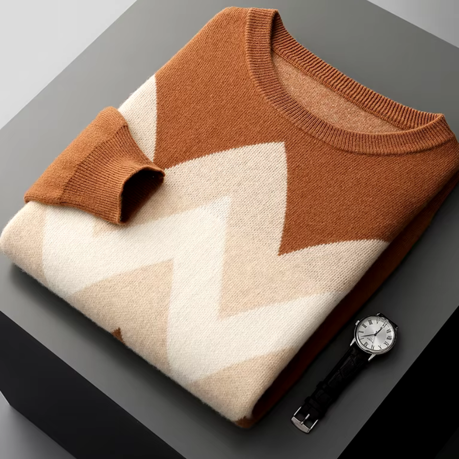 Solano Geometric Sweater