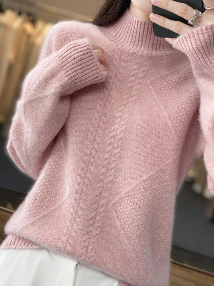 Whisper Cashmere Turtleneck