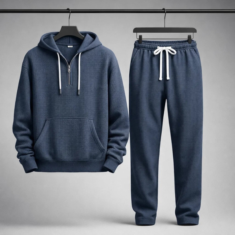 Shoreline Waffle-Knit Set