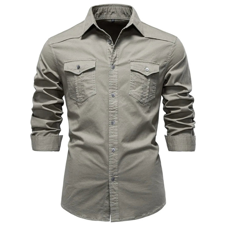 Garrison Cotton Utility Shirt