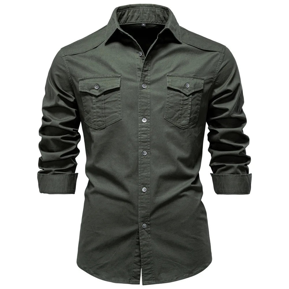 Garrison Cotton Utility Shirt