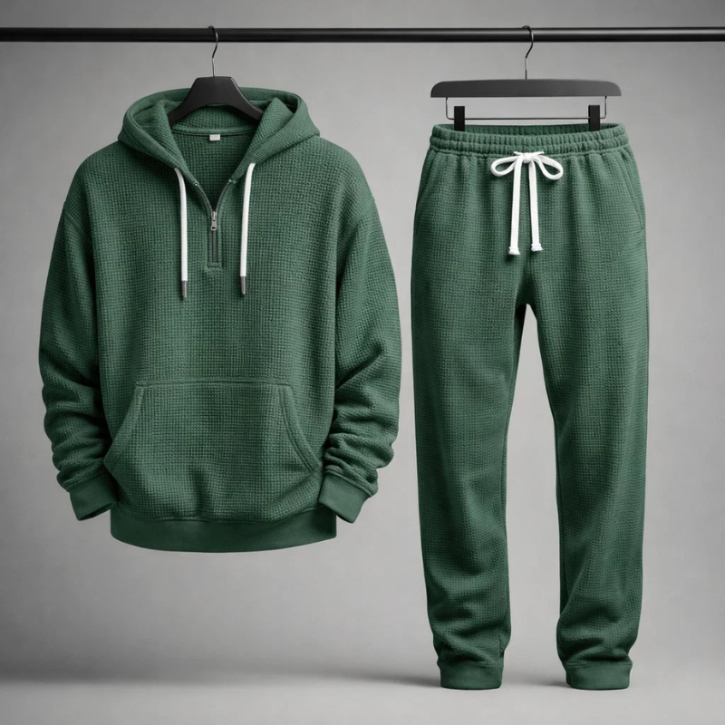 Shoreline Waffle-Knit Set