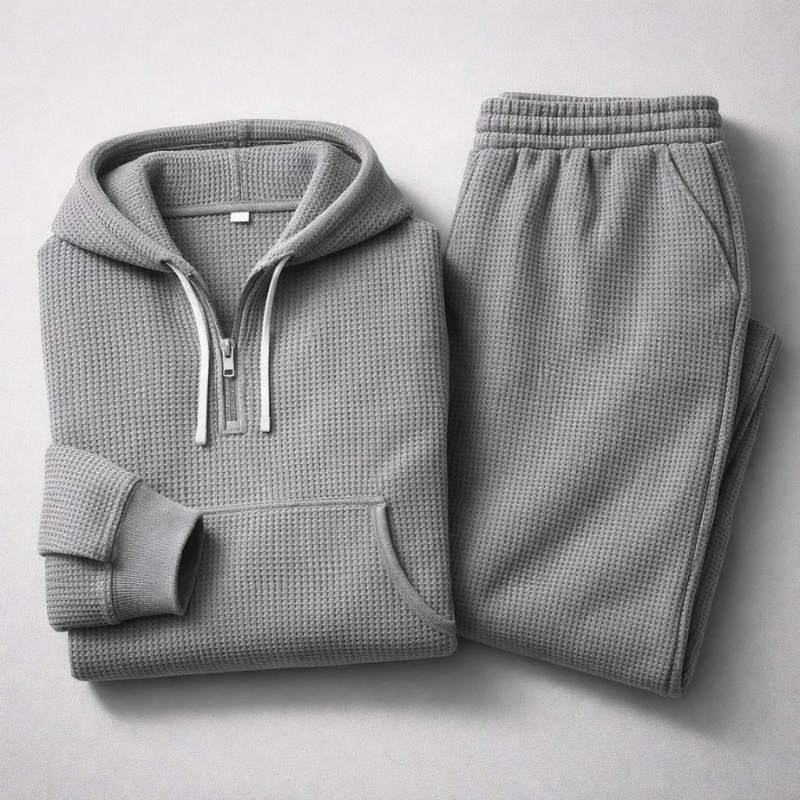 Shoreline Waffle-Knit Set