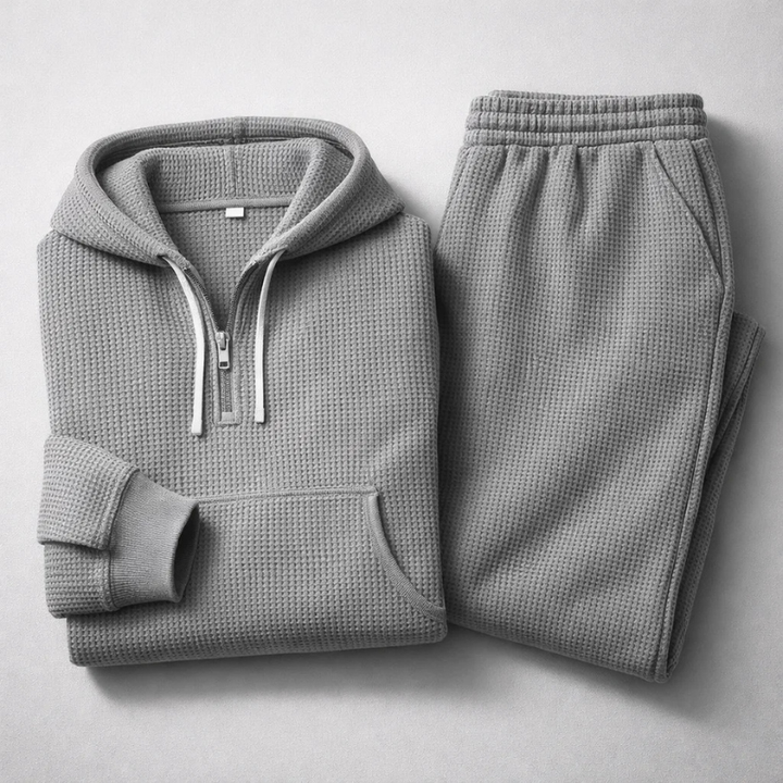 Shoreline Waffle-Knit Set