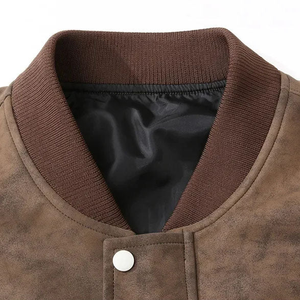 Massimo Deerskin Bomber Jacket