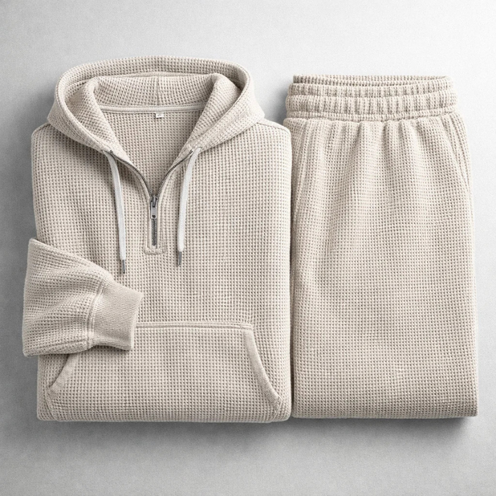 Shoreline Waffle-Knit Set