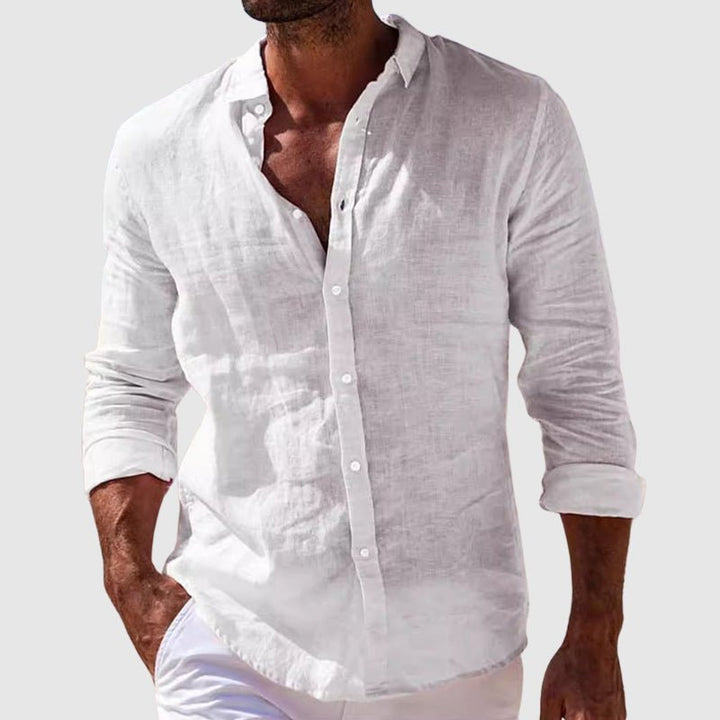 Mykonos Linen Shirt