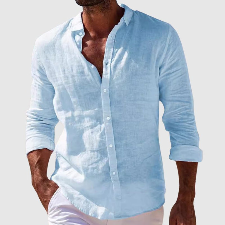 Mykonos Linen Shirt