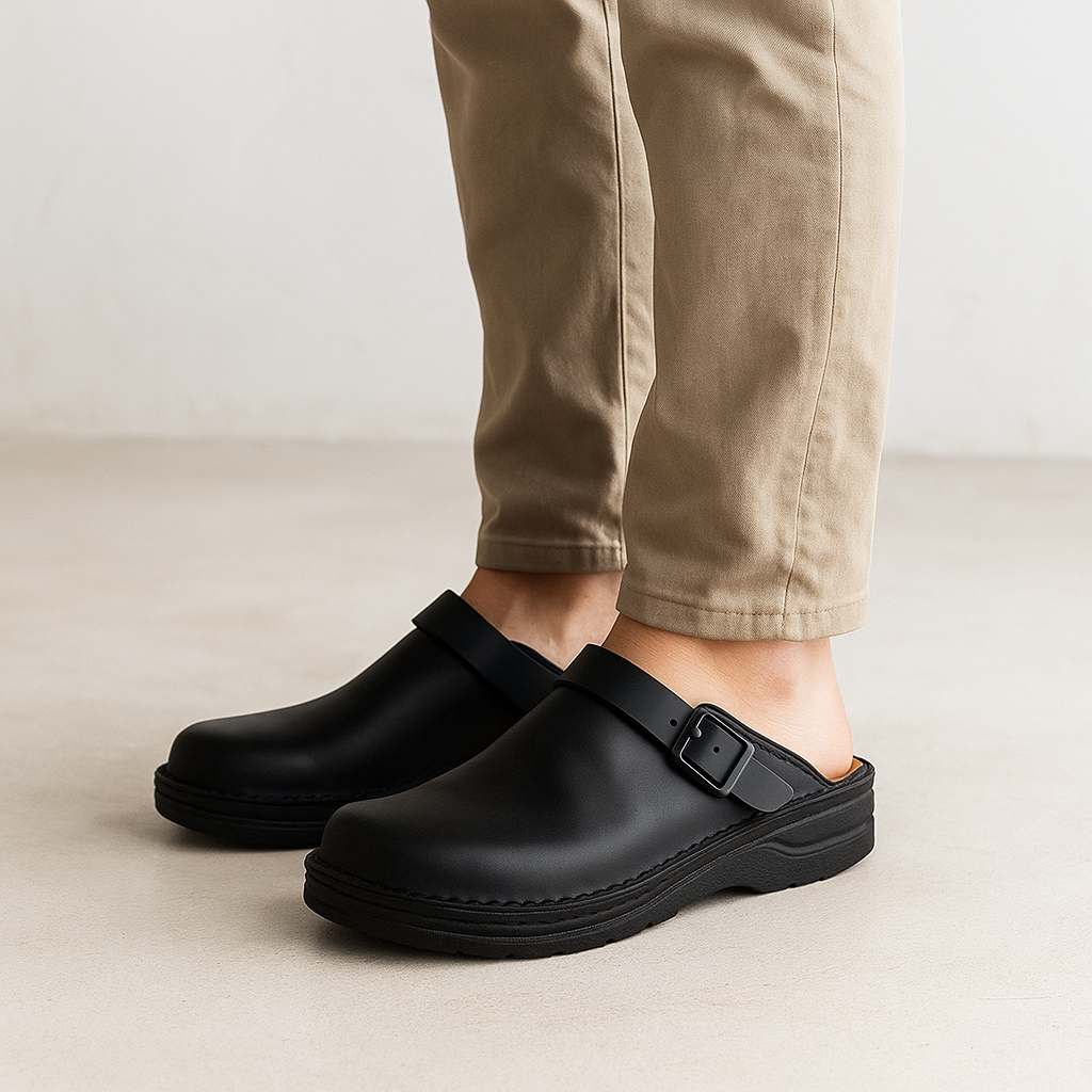 Atelier Leather Clogs