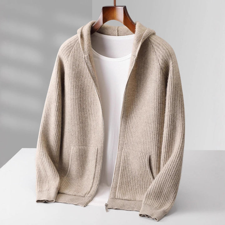 Brera Cashmere Zip Hoodie